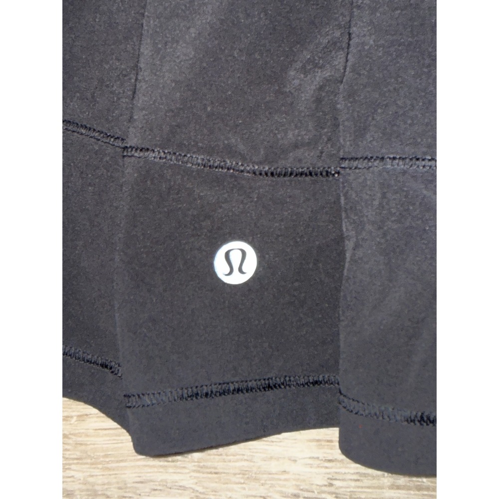 Lululemon Pace Rival Mid-Rise Skirt Black Size 4 Running Tennis Skort - Picture 5 of 7